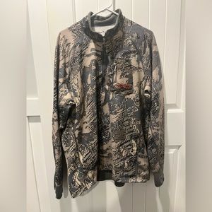 Sitka Open country 1/4 mountain jacket size XL